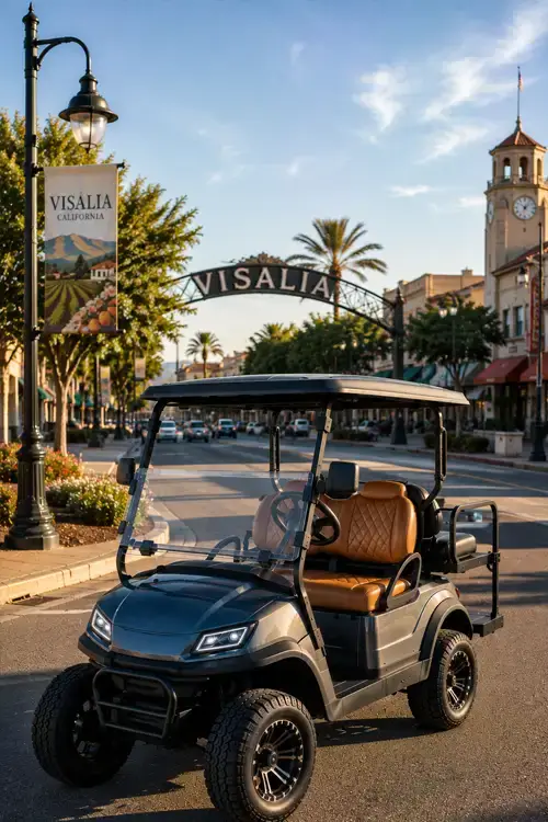 golf cart in Visalia