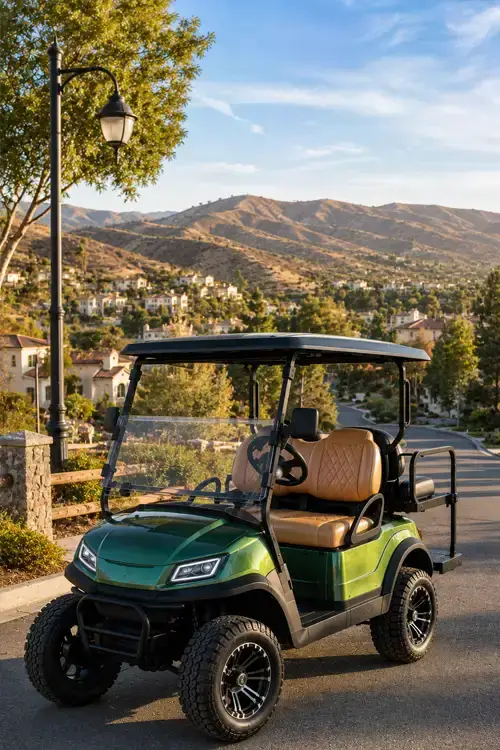 Carmel Valley golf cart