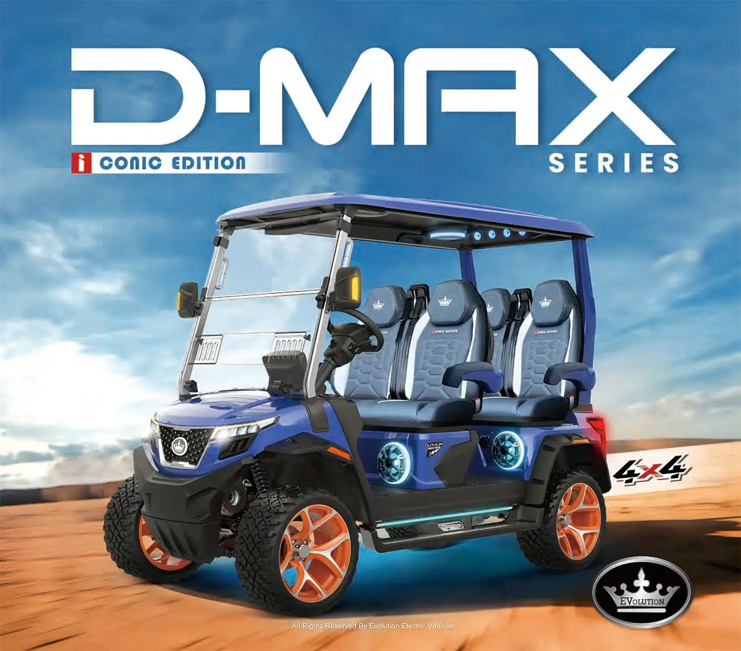 evolution d-max series evolution d-max series golf carts