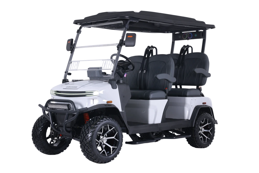 Denago EV Rover XL White Denago Rover XL golf cart for sale in California