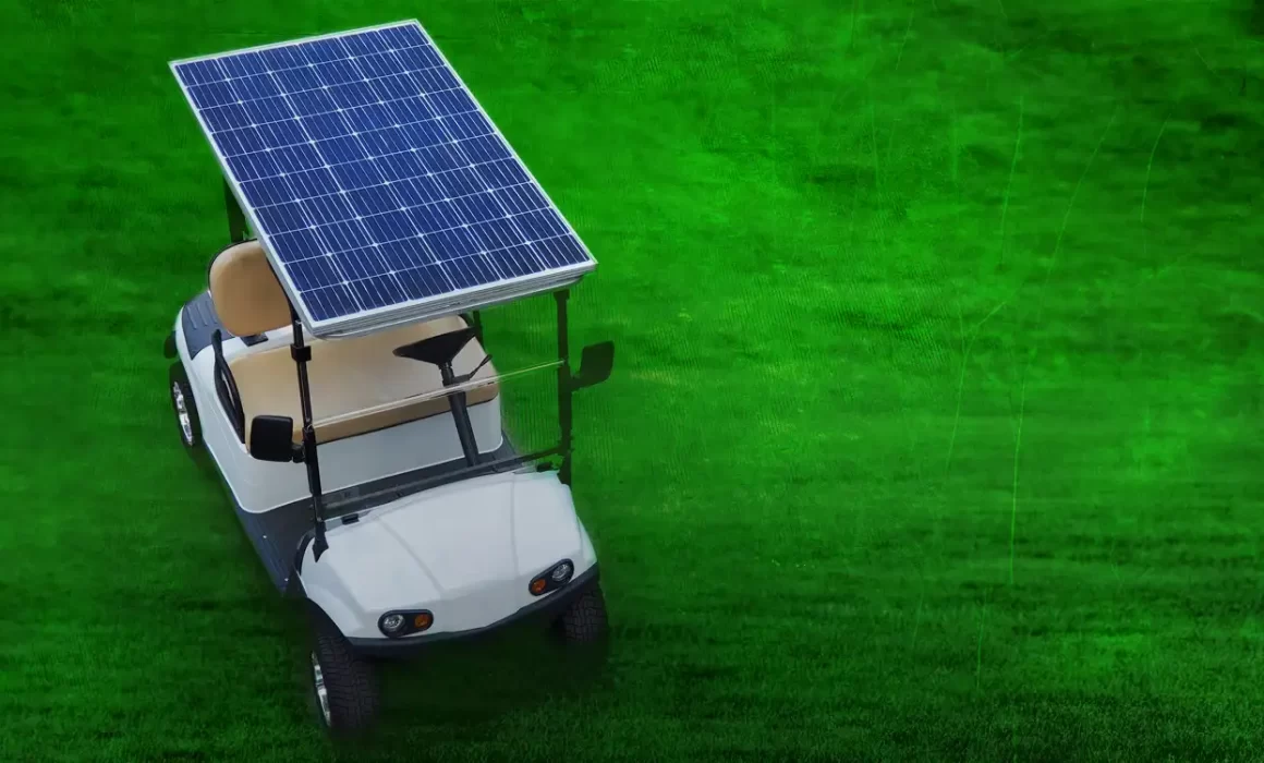 solar golf carts