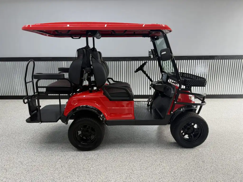 Red 2025 Epic E40L Golf Cart for sale in California