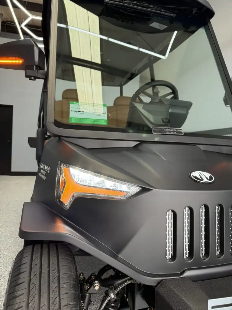 Tomberlin Engage LX front headlights