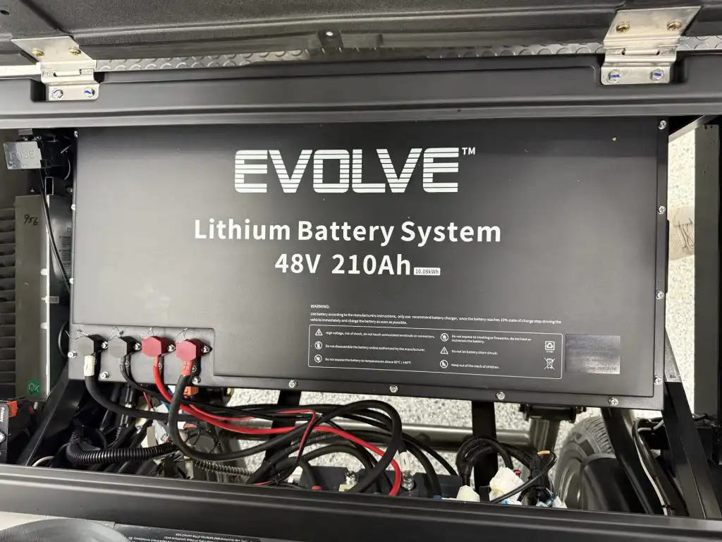 Tomberlin Engage LX golf cart battery