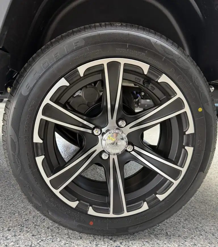 Tomberlin Engage Ghosthawk golf cart wheels