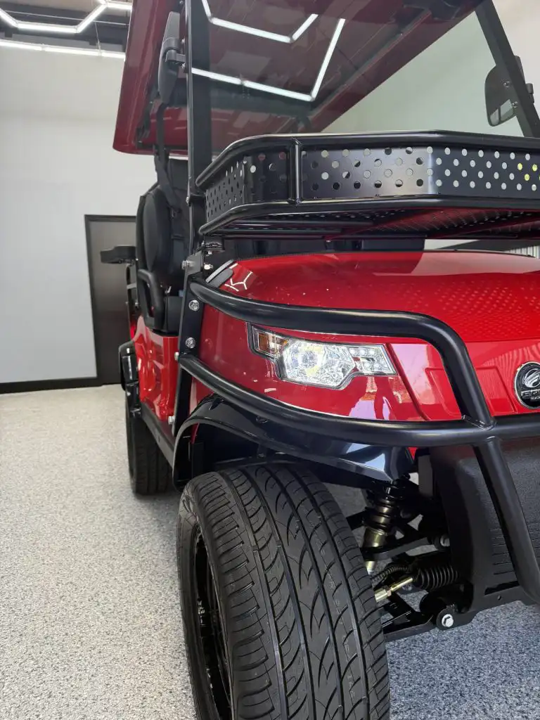 2025 Epic E40L Golf Cart brushguard