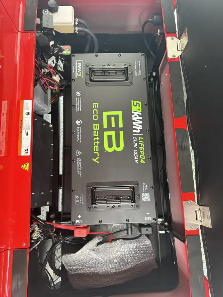 2025 Epic E40L Golf Cart lithium ion battery