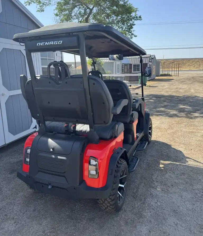denago golf cart rear