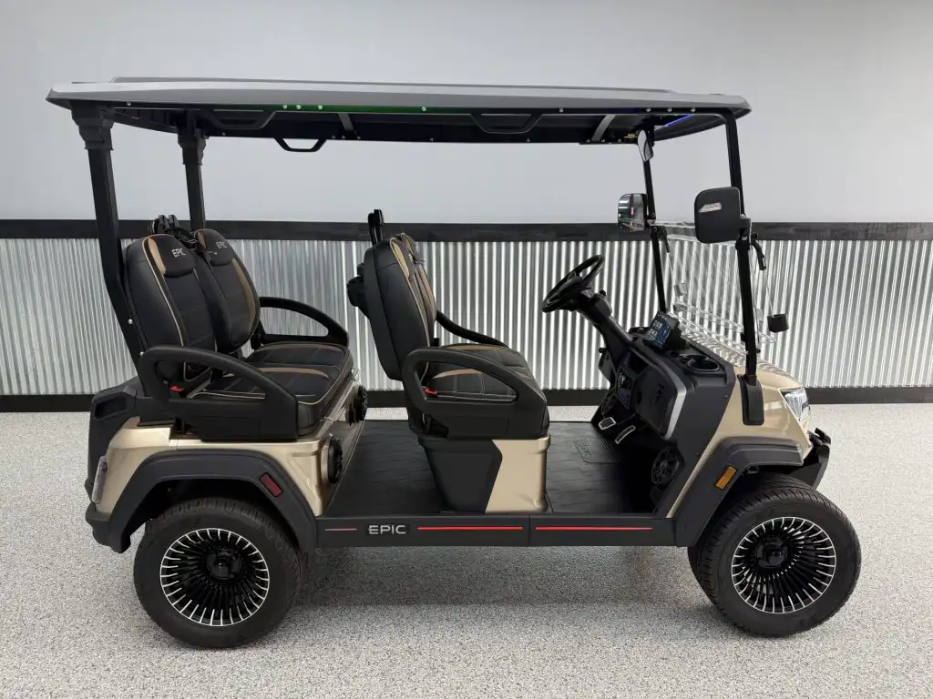 epic e40fx golfc cart metallic cashmere