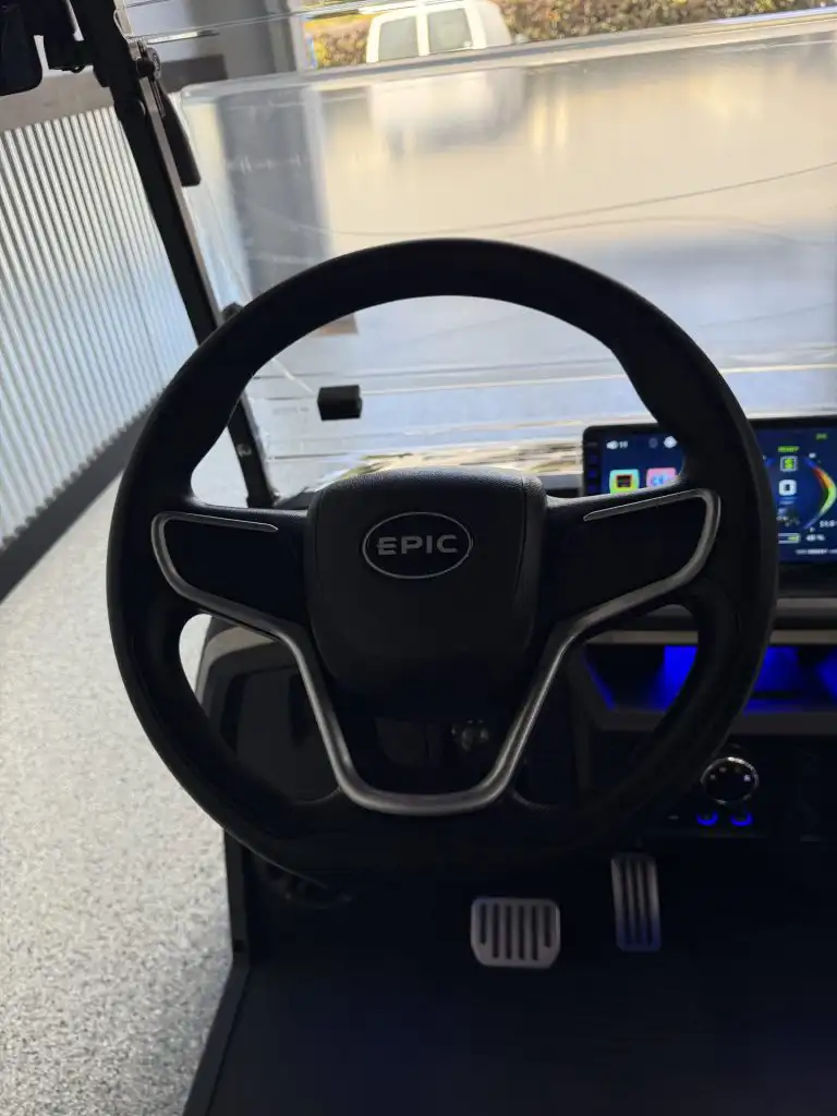 epic e40fx stearing wheel