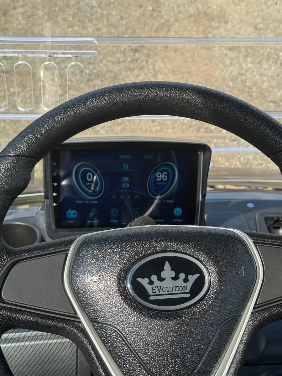 Evolution D5 Maverick display touchscreen