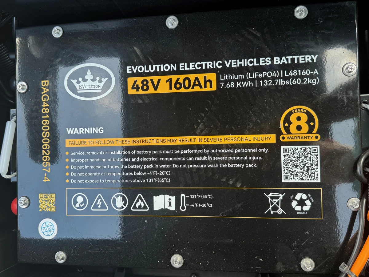 Evolution D5 Maverick 4+2 Plus batteries