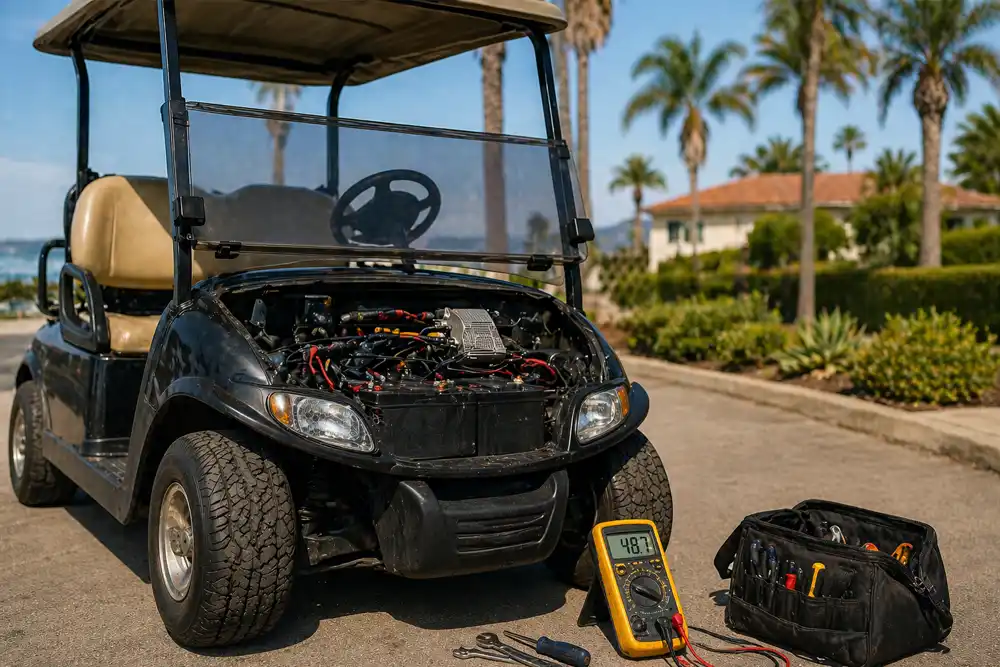 Read more about the article Why Your Golf Cart Is Losing Power and How to Fix It in California