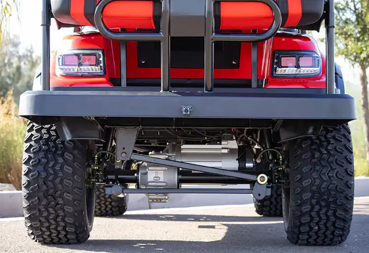 lifted golf carts in California