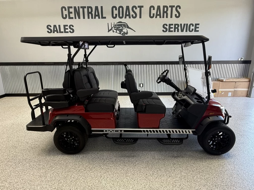 red 2026 Dach Apollo golf cart for sale
