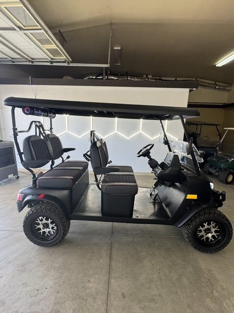 Kandi Kruiser 4 Pro Forward side view golf cart