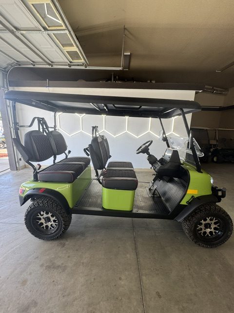 Kandi Kruiser 4 Pro Forward - Lime Green golf cart for sale