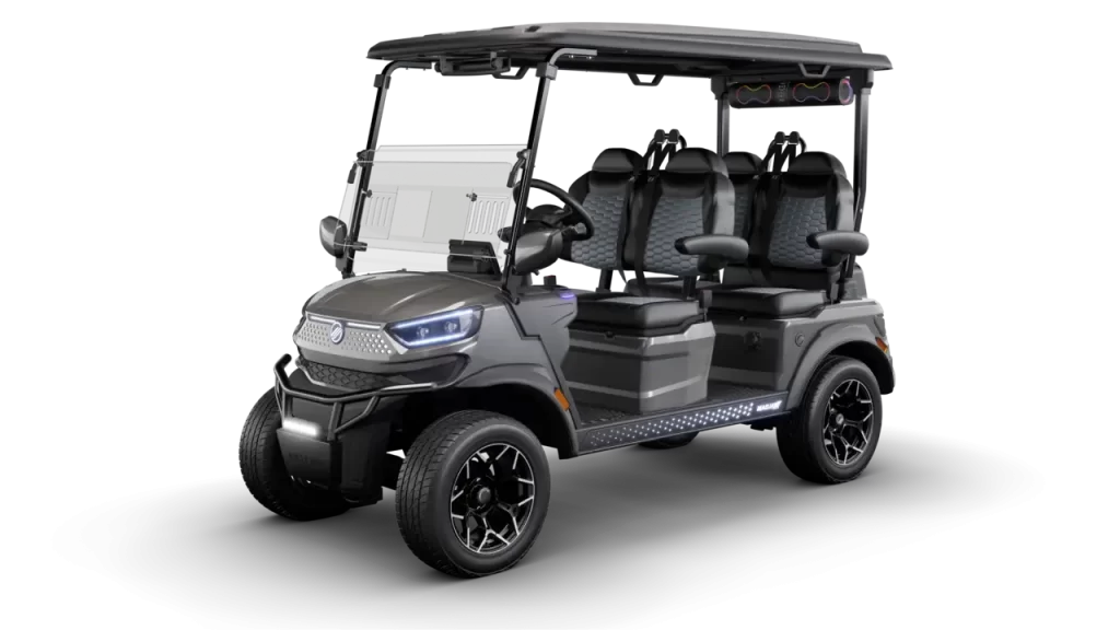 MadJax Ascent Slate Gray Brush golf cart