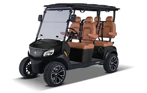 Solana XA 4P Black golf cart for sale Solana XA 4P Black golf cart for sale